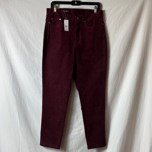 Brooks Brothers Burgundy Corduroy Pants